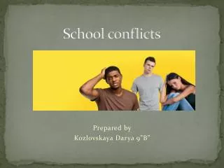 School conflicts