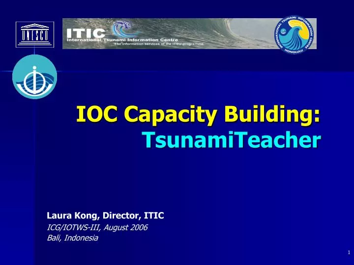 ioc capacity building tsunamiteacher