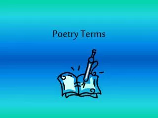 poetry terms