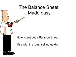 The Balance Sheet Made easy