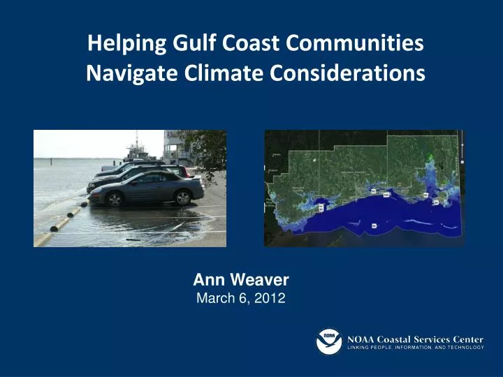 helping gulf coast communities navigate climate considerations