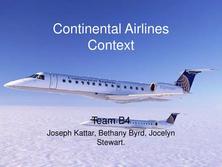 continental airlines context