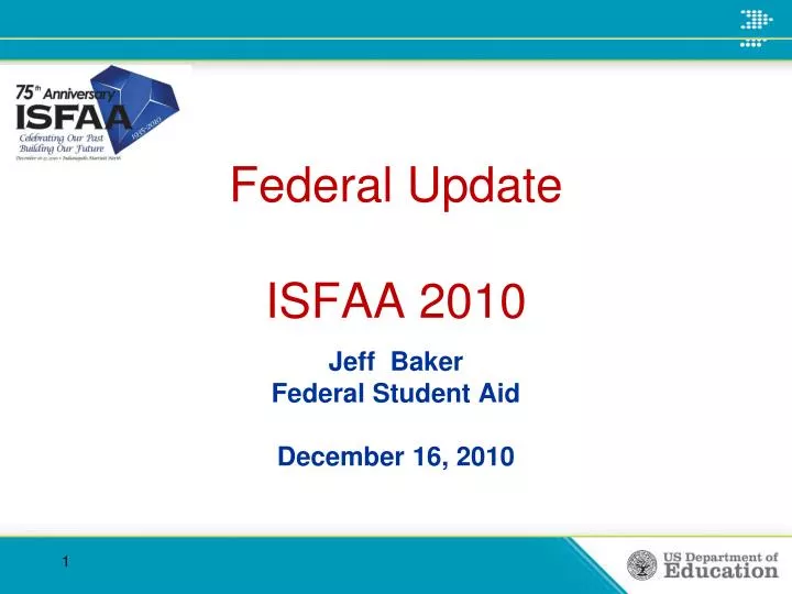 federal update isfaa 2010