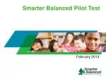 Smarter Balanced Pilot Test - slide 1