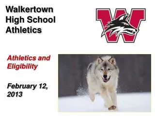 Walkertown High School Athletics
