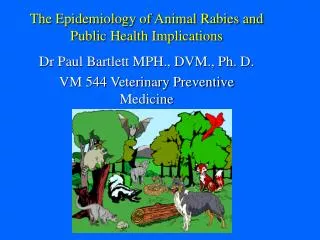 The Epidemiology of Animal Rabies and Public Health Implications