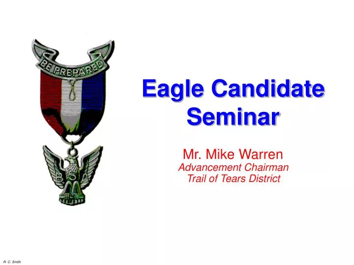 eagle candidate seminar