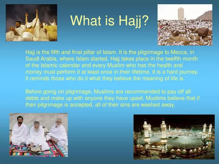 what is hajj