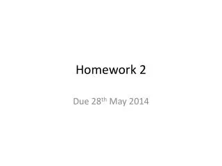 Homework 2