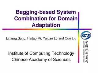 Bagging-based System Combination for Domain Adaptation