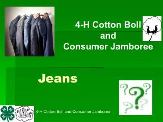 4-H Cotton Boll and Consumer Jamboree