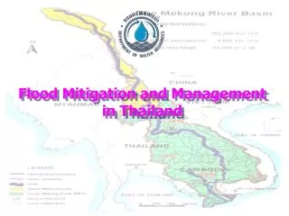 Flood Mitigation and Management in Thailand
