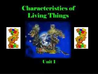 Characteristics of Living Things