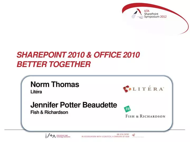 sharepoint 2010 office 2010 better together
