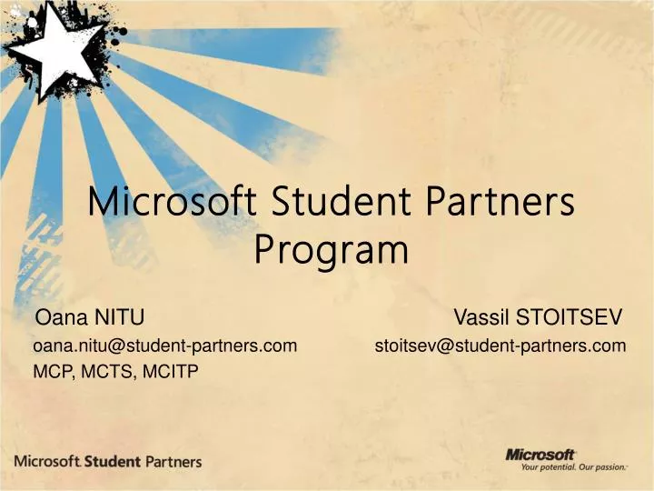 microsoft student partners program