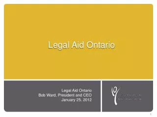 Legal A id Ontario