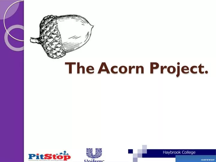the acorn project