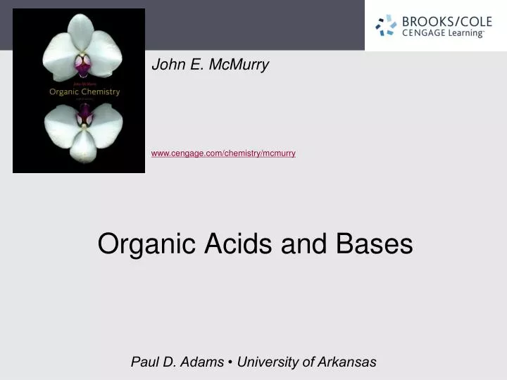 organic acids and bases