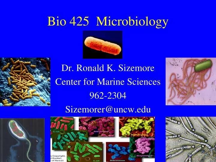 bio 425 microbiology