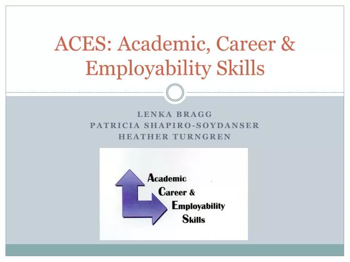 aces academic career employability skills