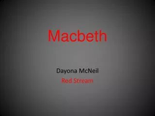 Macbeth