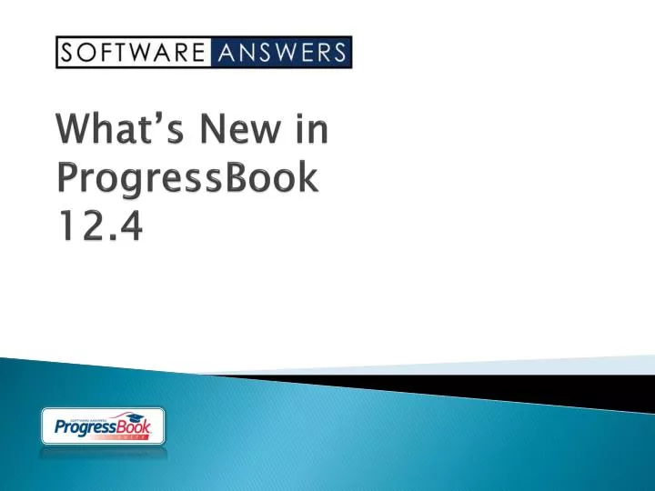 what s new in progressbook 12 4
