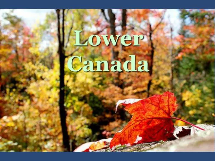 lower canada