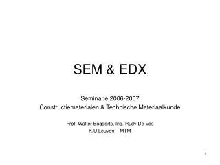 sem edx