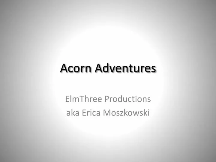 acorn adventures