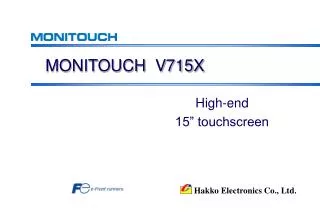 MONITOUCH V715X