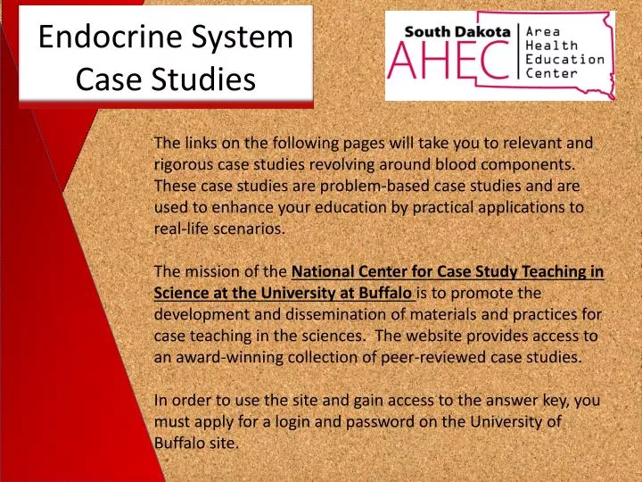 endocrine system case studies