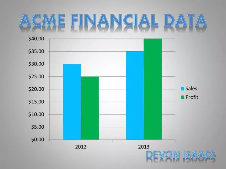 acme financial data