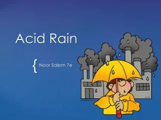 Acid Rain