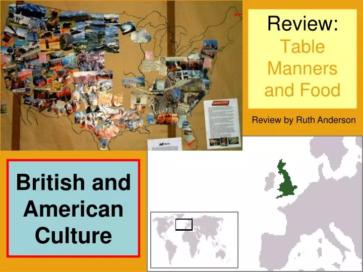 review table manners and food