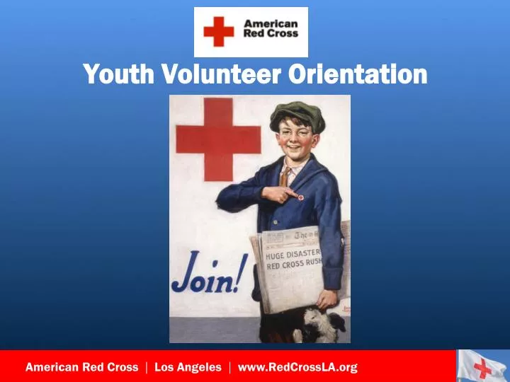 youth volunteer orientation
