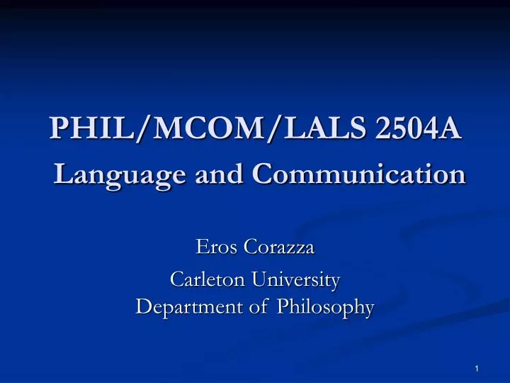 phil mcom lals 2504a language and communication