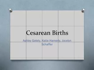 Cesarean Births