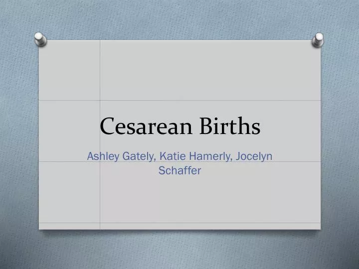 cesarean births
