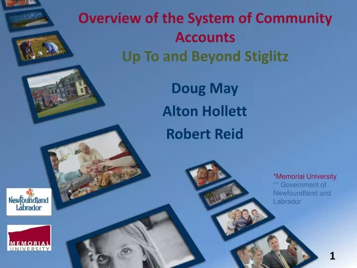 overview of the system of community accounts up to and beyond stiglitz