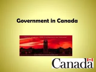 Government in Canada