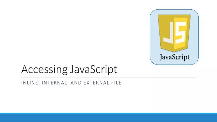 accessing javascript