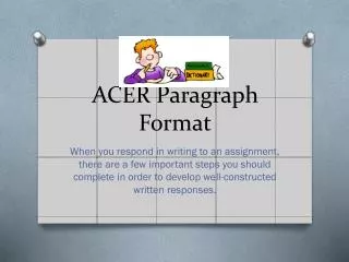 ACER Paragraph Format
