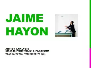 JAIME HAYON