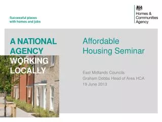 Affordable Housing Seminar