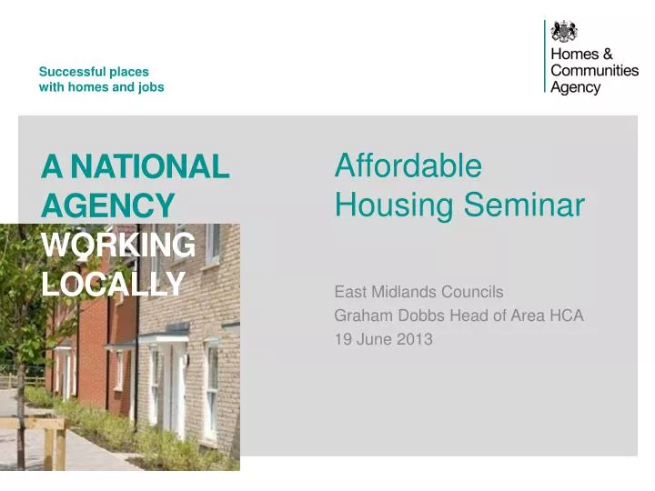 affordable housing seminar