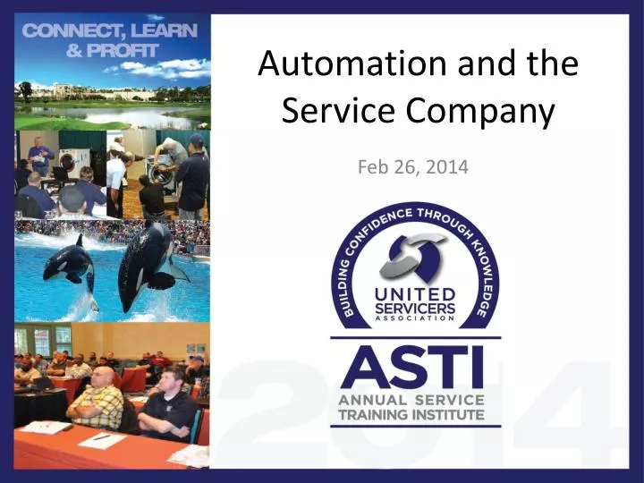 automation and the service company