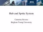 Hub and Spoke System - slide 1
