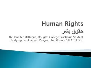 human rights