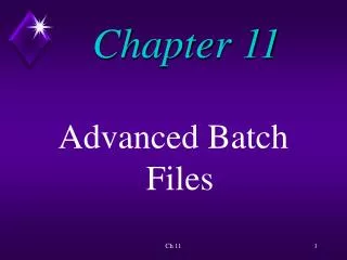 Chapter 11