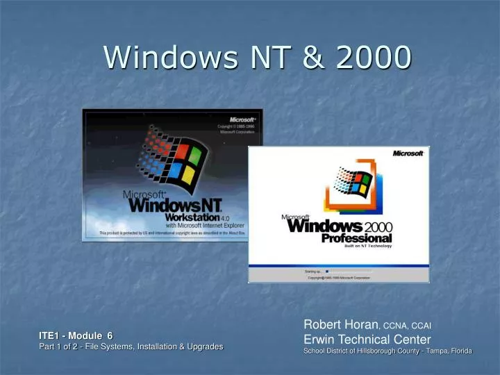 windows nt 2000